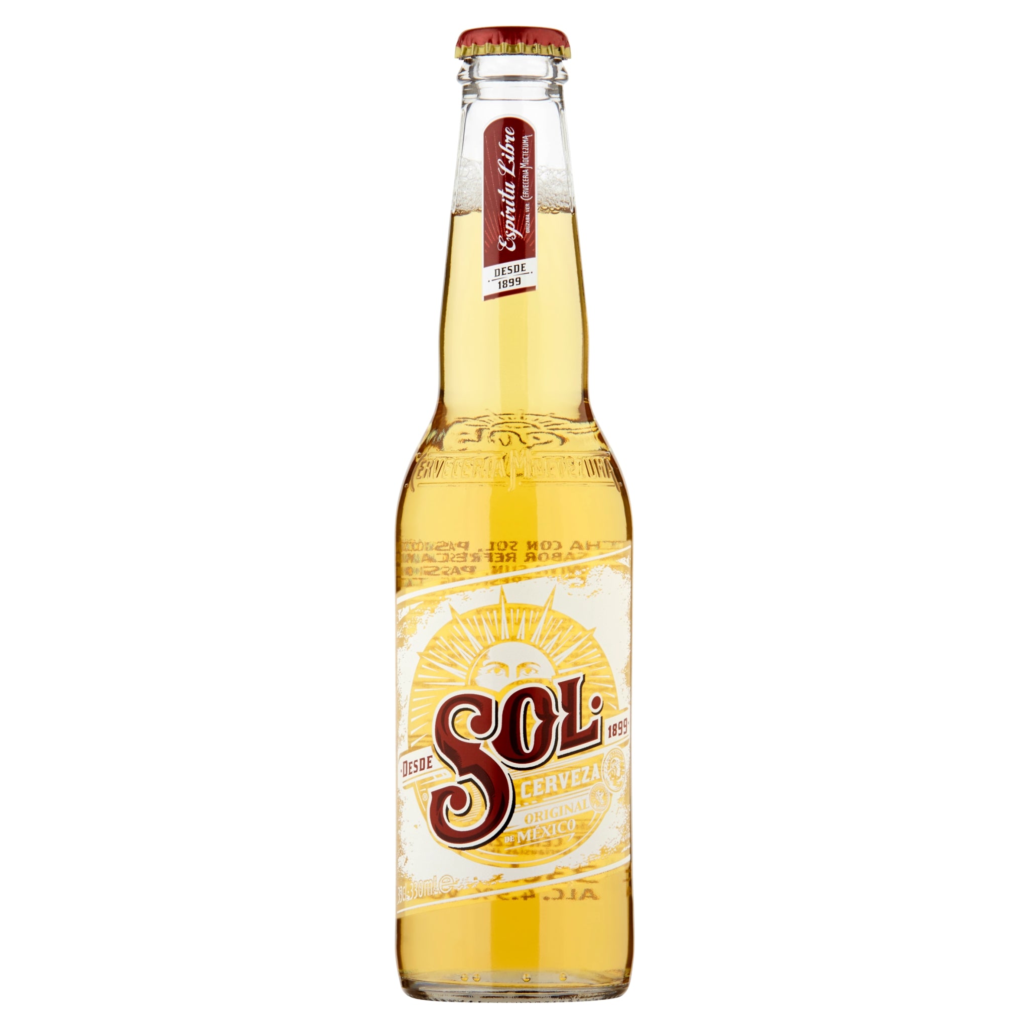 Sol Original Lager Beer 330ml Bottle