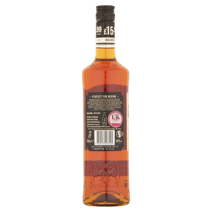 Bacardi Spiced Rum 70cl