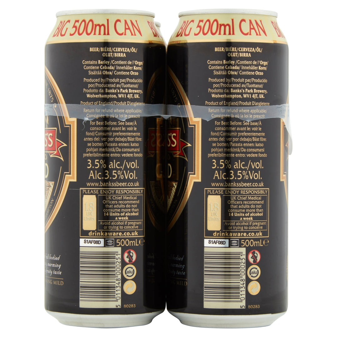 Banks's Mild Cans 24 x 500ml