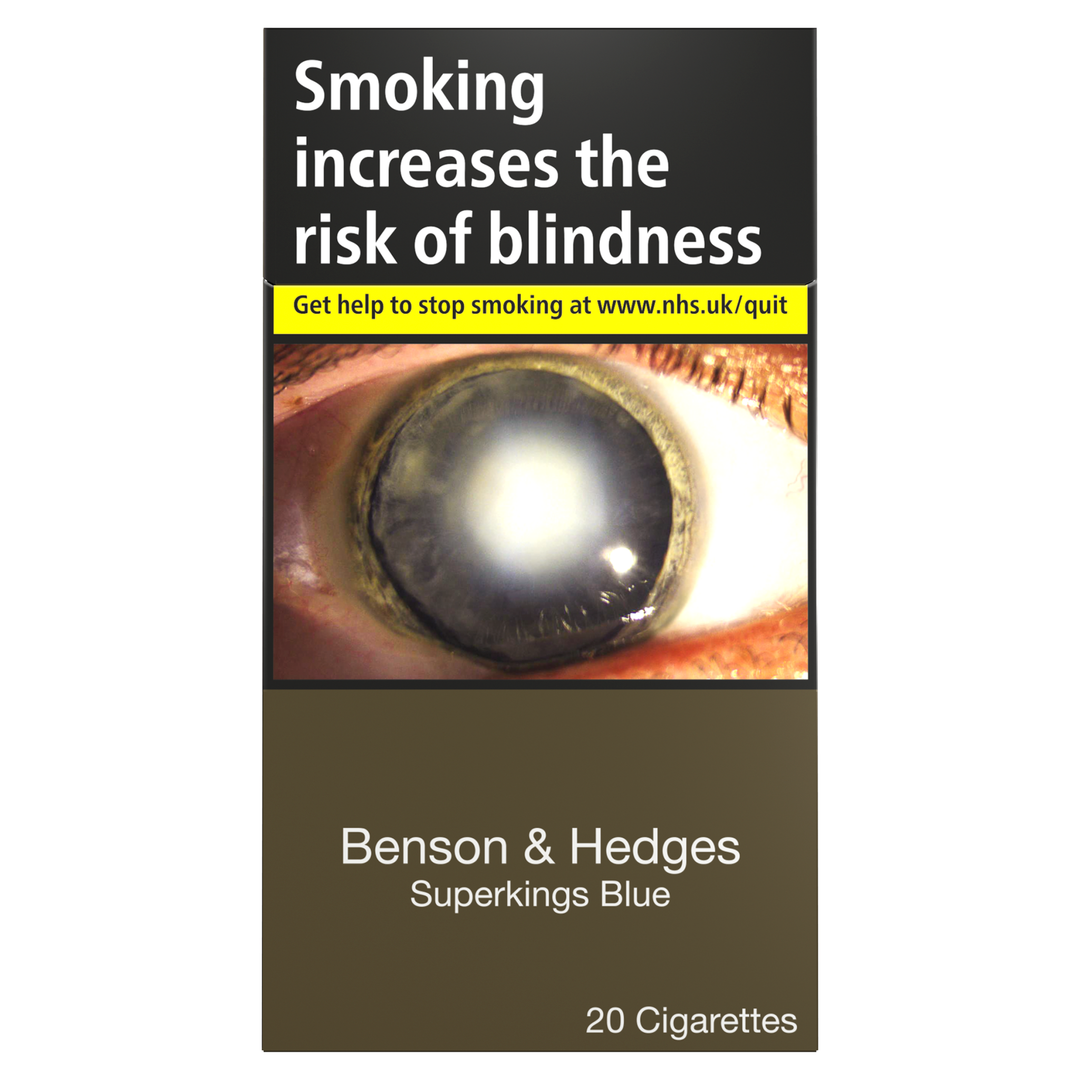 Benson & Hedges Superkings Blue 20 Cigarettes