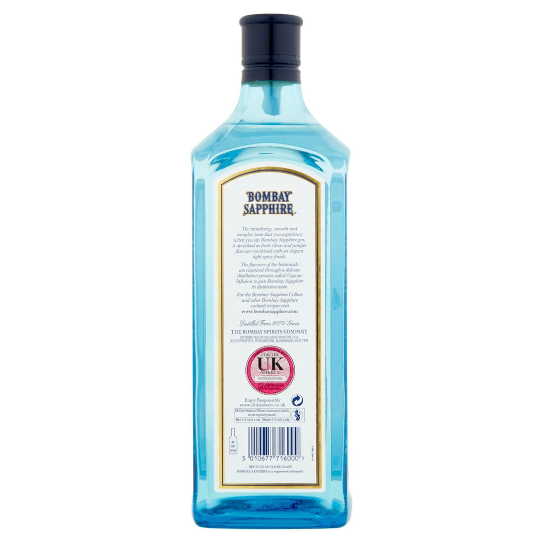 Bombay Sapphire London Dry Gin 1L