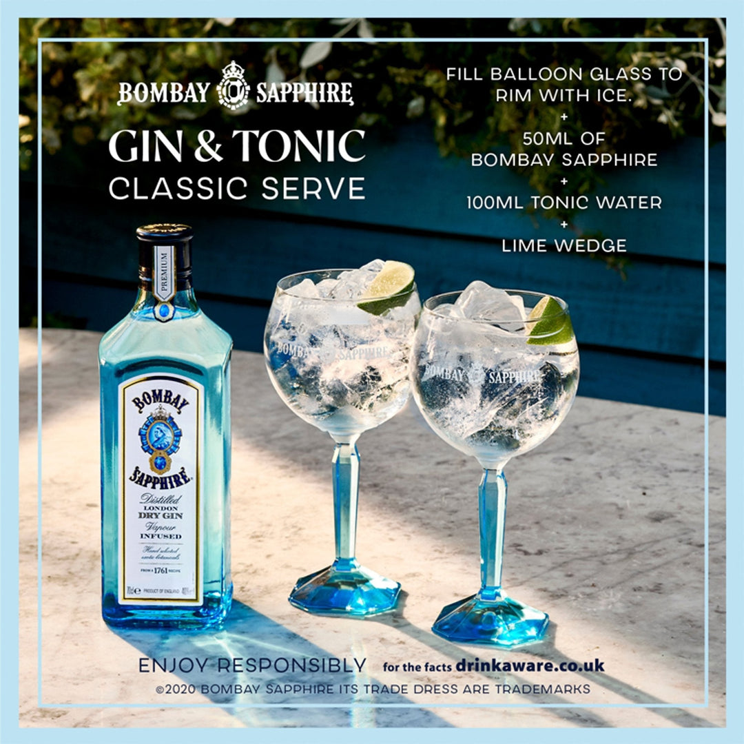 Bombay Sapphire London Dry Gin 70cl