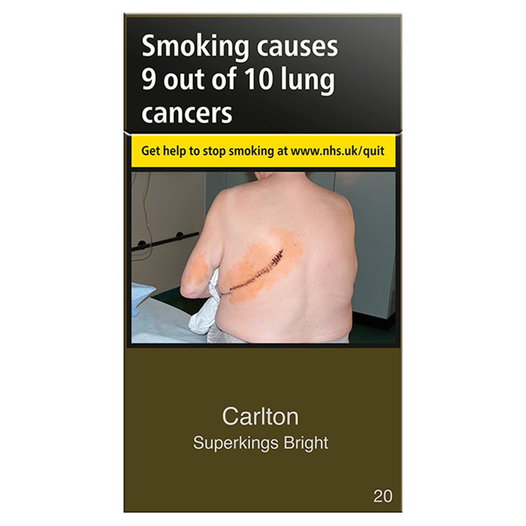 Carlton Superkings Bright 20 Cigarettes