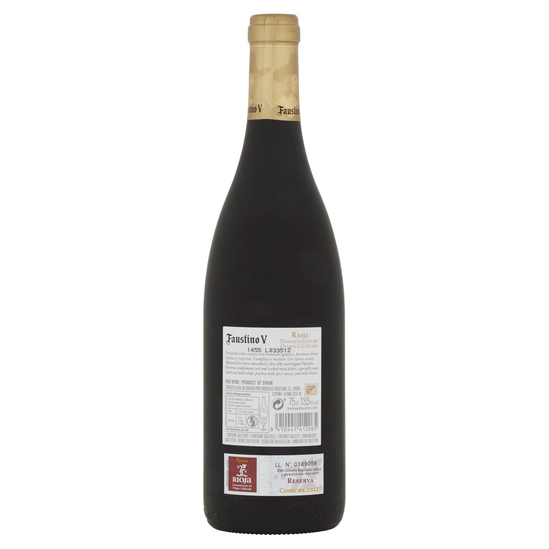 Faustino V Reserva Rioja Red 75cl