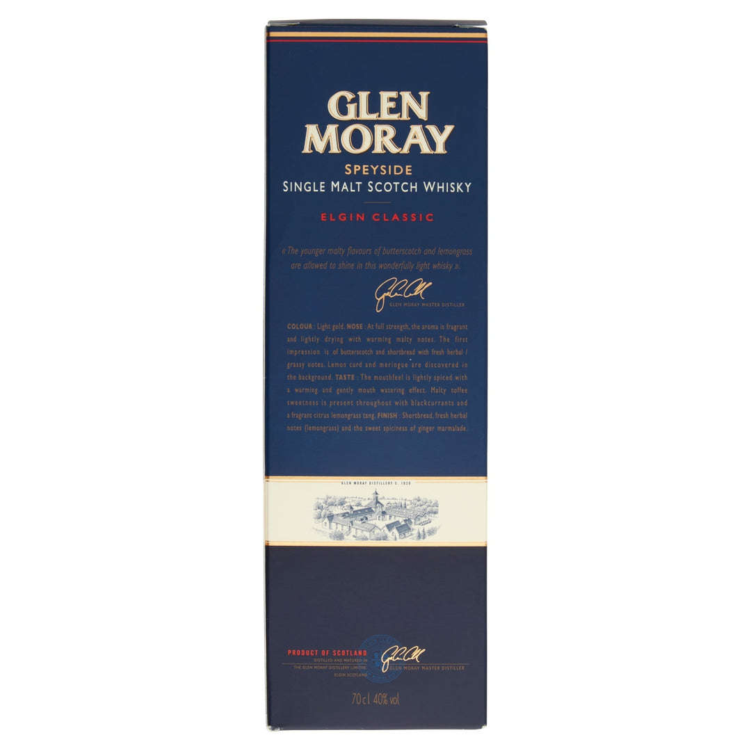 Glen Moray Speyside Single Malt Scotch Whisky 70cl