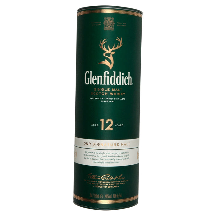 Glenfiddich 12 Year Old Single Malt Scotch Whisky 70cl