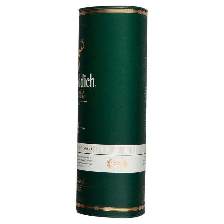 Glenfiddich 12 Year Old Single Malt Scotch Whisky 70cl