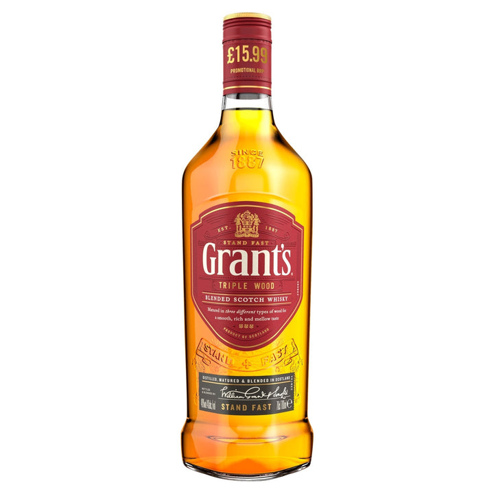 Grant's Triple Wood Blended Scotch Whisky 70cl