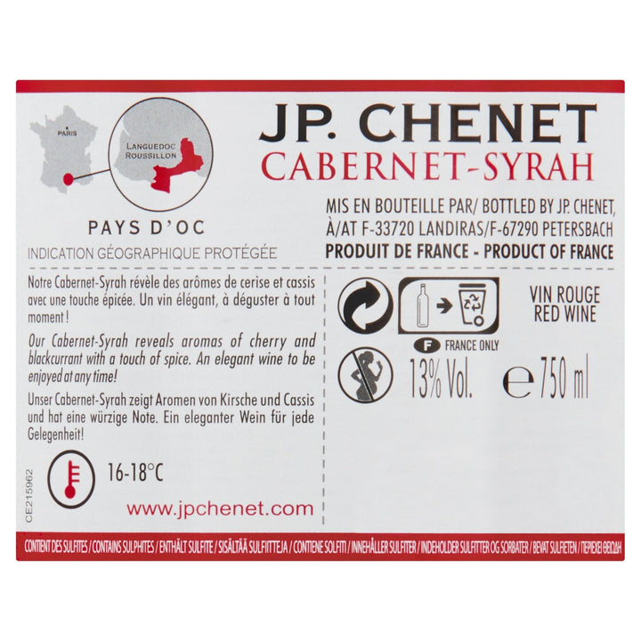 JP. Chenet Original Cabernet-Syrah 75cl