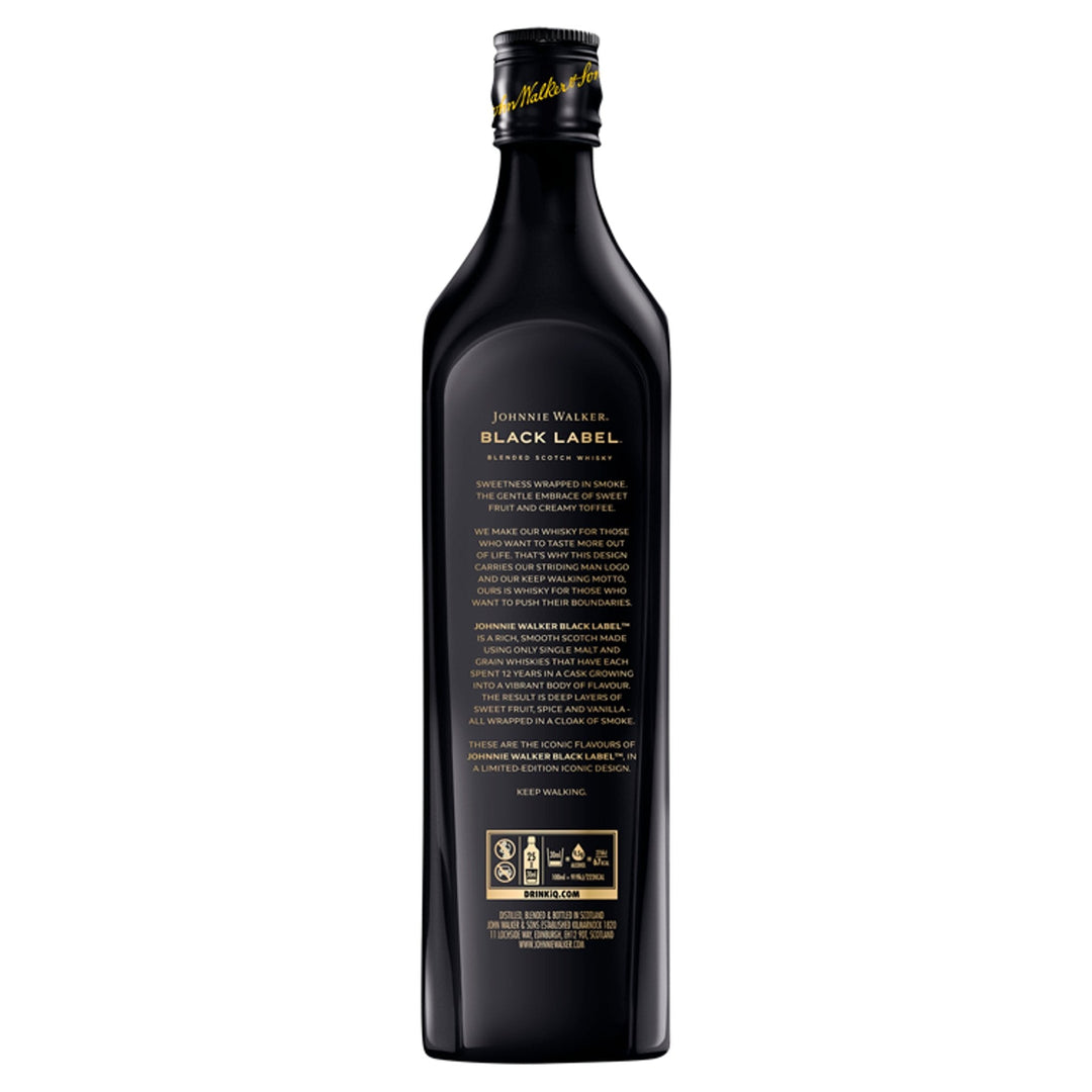 Johnnie Walker Black Label 12 Year Old Blended Scotch Whisky 70cl - Packaging may vary to pictures