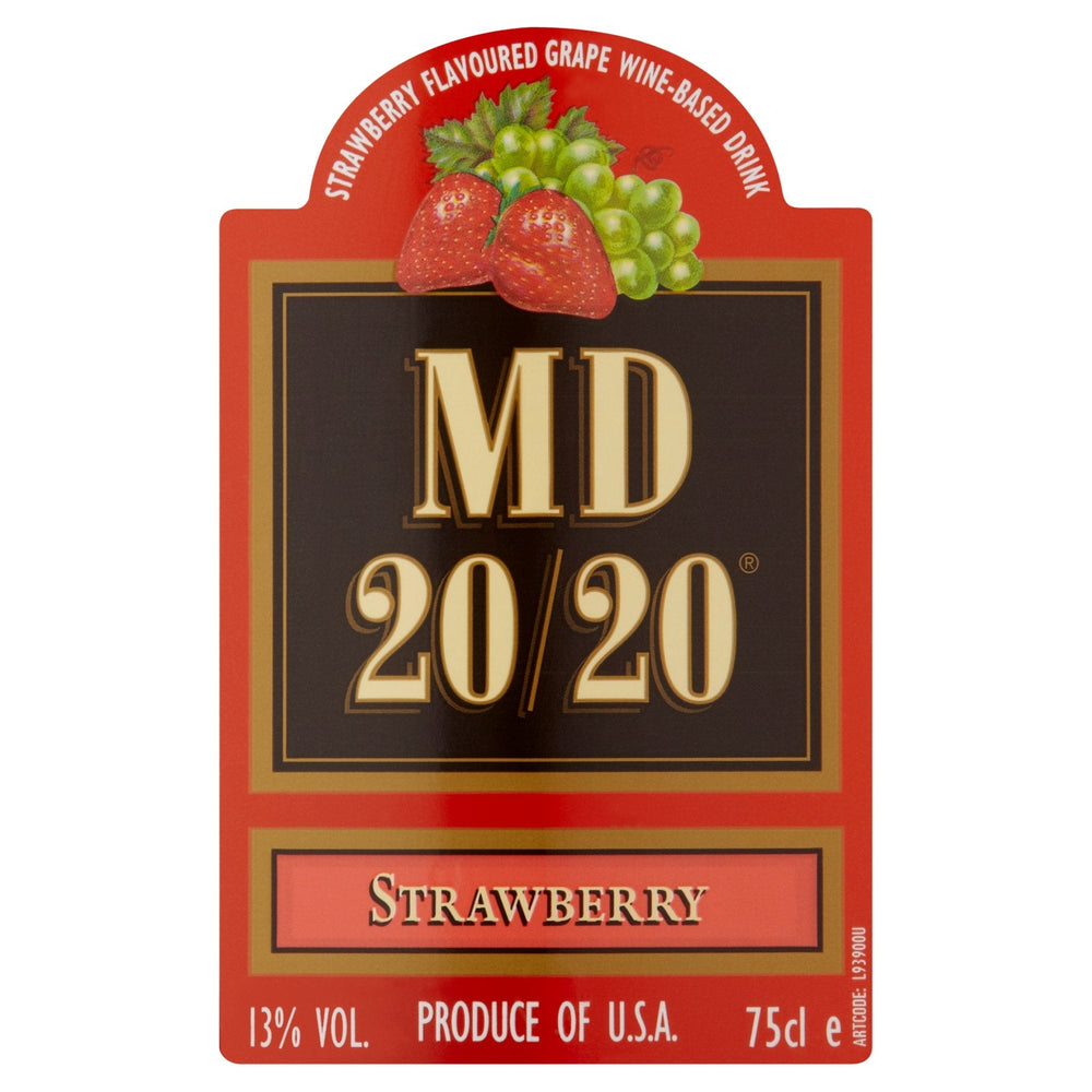 MD 20/20 Strawbery 75cl - Fortified Wine - Discount My Drinks