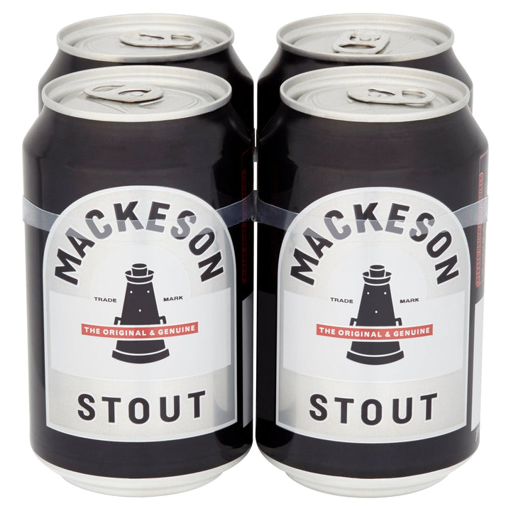 Mackeson Stout Beer Cans 4 x 330ml