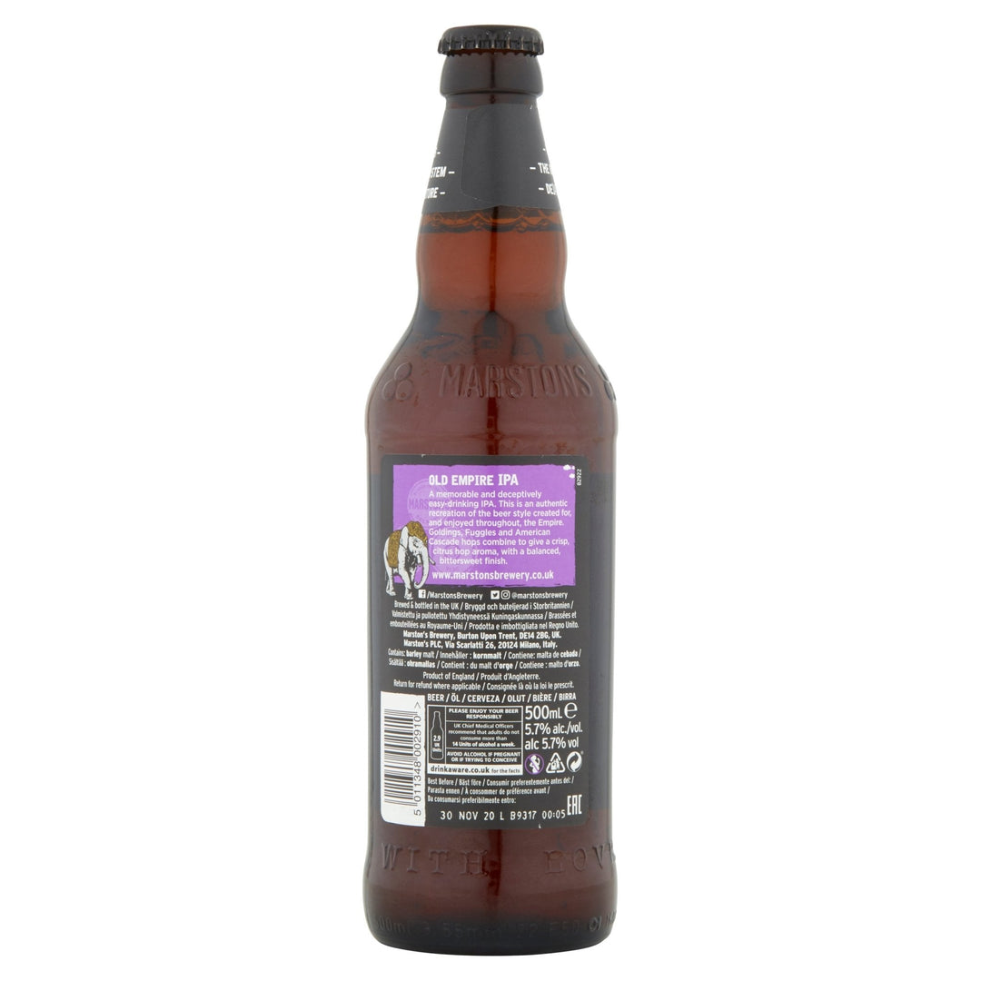 Marston's Old Empire IPA 500ml - Ale - Discount My Drinks