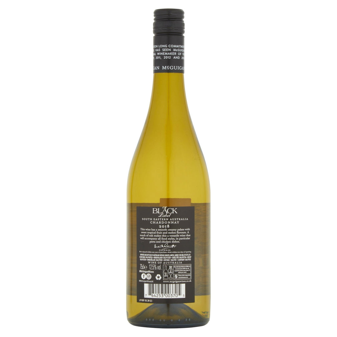 McGuigan Black Label Chardonnay  75cl - Wine - Discount My Drinks