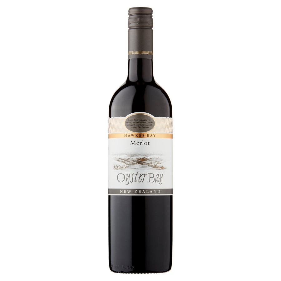 Oyster Bay Hawkes Bay Merlot 750ml - Wine - Discount My Drinks