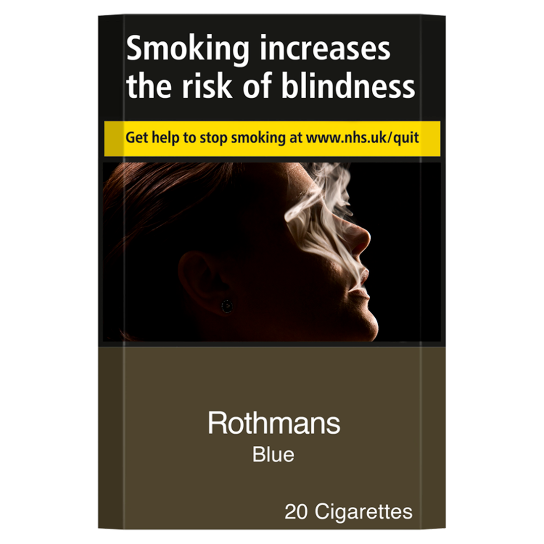 Rothmans King Size Blue 20 Cigarettes