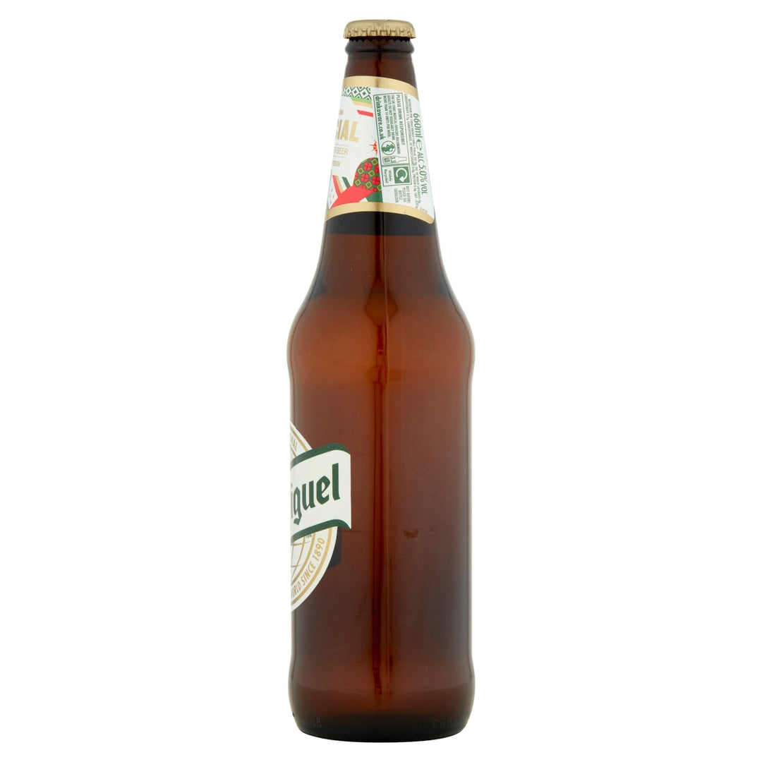 San Miguel Premium Lager Beer 660ml Bottle