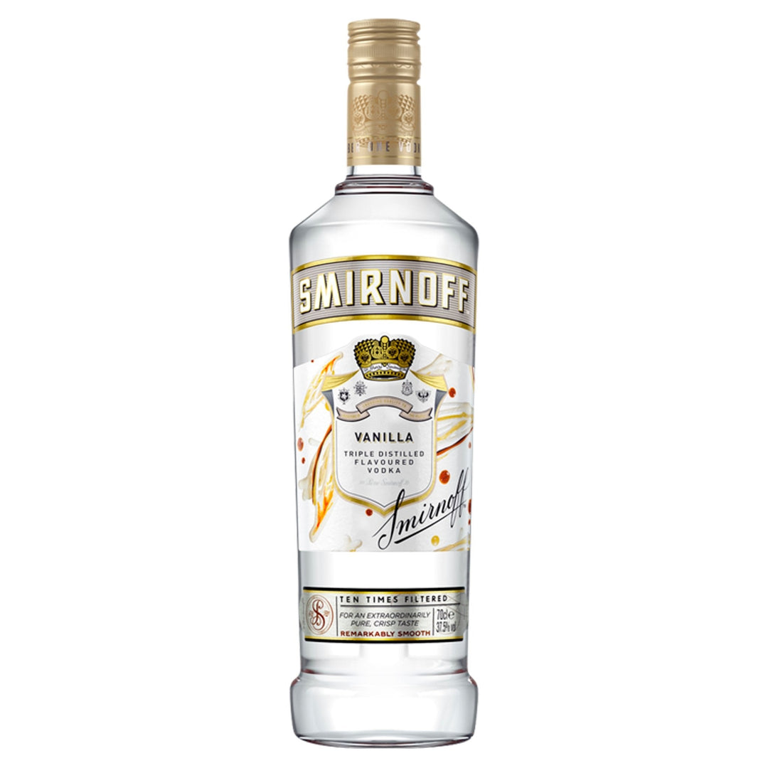 Smirnoff Vanilla Flavoured Vodka 70cl - Vodka - Discount My Drinks