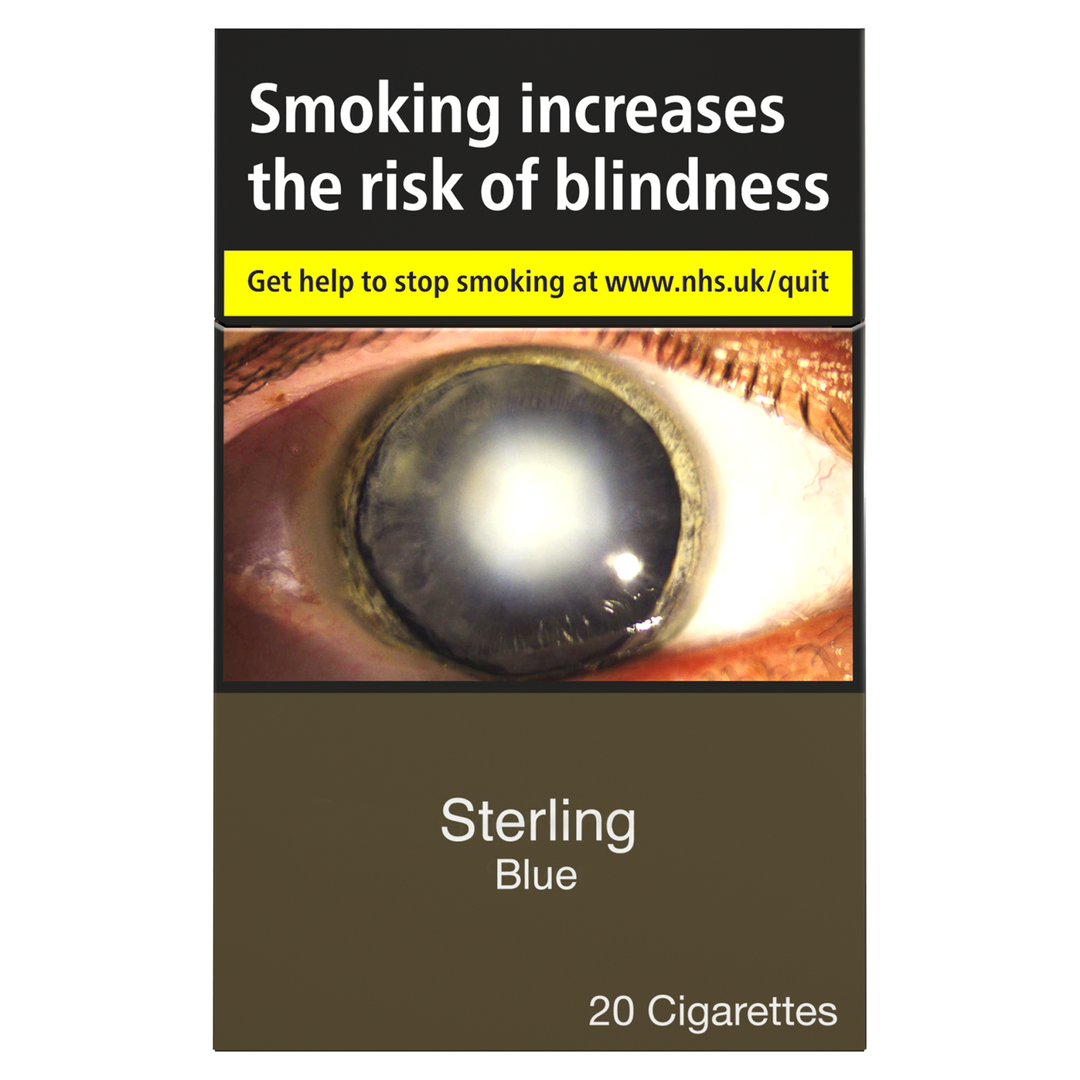 Sterling King Size Blue 20 Cigarettes