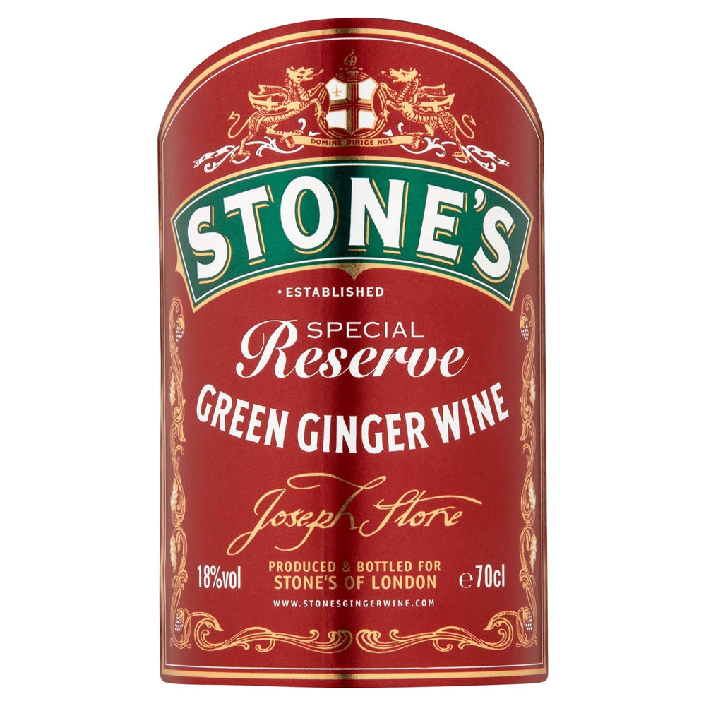 Stone's Special Reserve Green Ginger Wine 70cl - Fortified Wine - Discount My Drinks