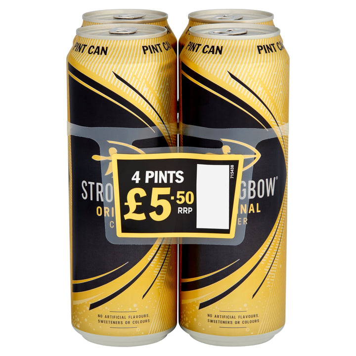 Strongbow Original Cider 24 x 568ml Cans