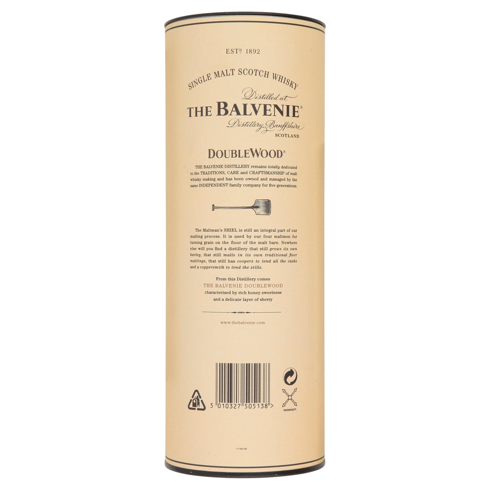 The Balvenie Double Wood 12 Year Old Single Malt Scotch Whisky 70cl - Whisky - Discount My Drinks