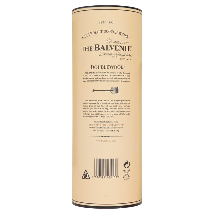 The Balvenie Double Wood 12 Year Old Single Malt Scotch Whisky 70cl - Whisky - Discount My Drinks