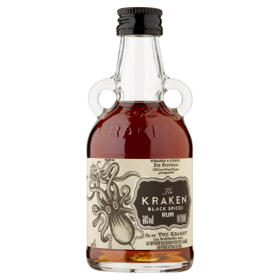 The Kraken Black Spiced Rum 5cl - Rum - Discount My Drinks