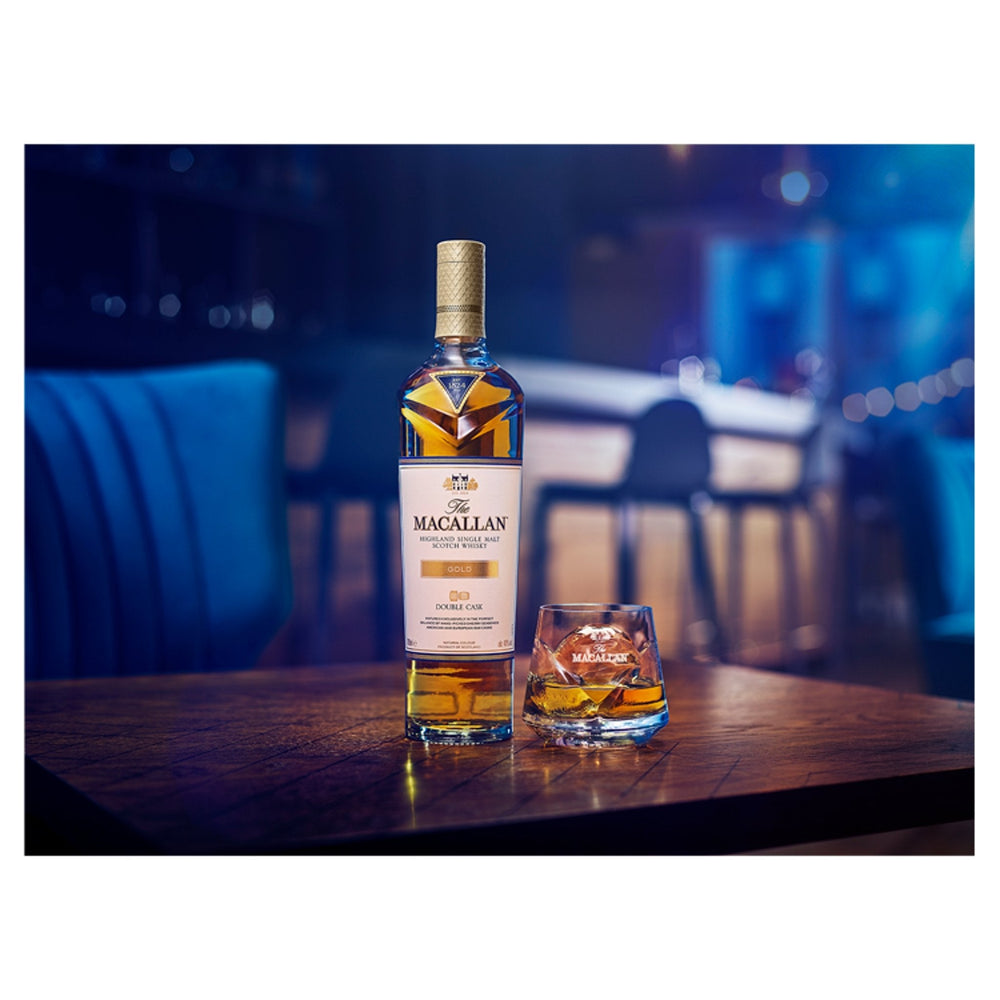 The Macallan Gold Single Malt Double Cask Scotch Whisky 70cl - Whisky - Discount My Drinks