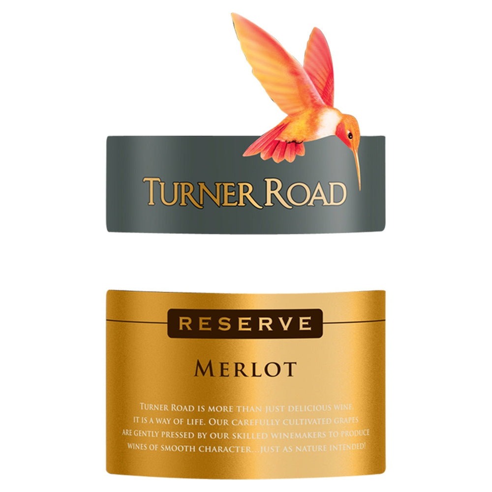 Turner Road Reserve Merlot 75cl - Wine - Discount My Drinks