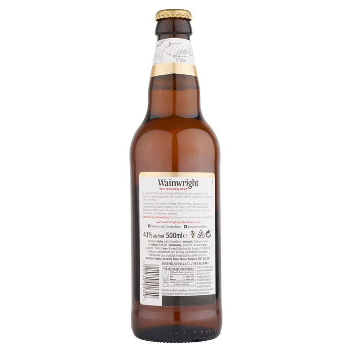 Wainwright The Golden Ale 500ml - Ale - Discount My Drinks