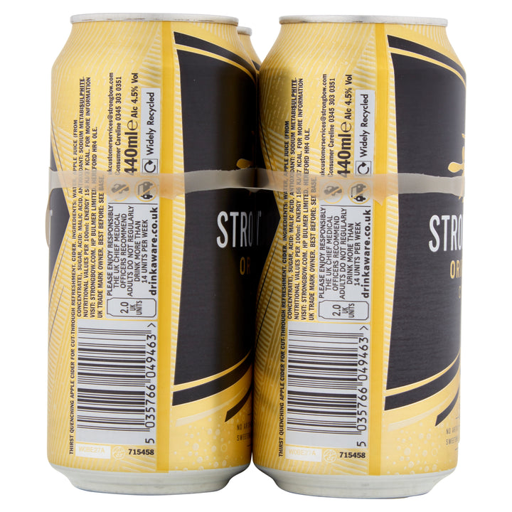 Strongbow Original Cider 24 x 440ml Cans